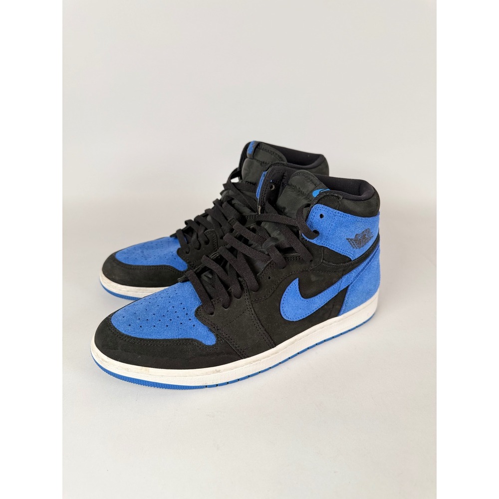 Air Jordan 1 Retro High OG Royal Reimagined Black Blue Suede DZ5485-042 Men 11.5